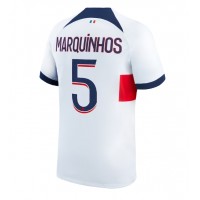 Paris Saint-Germain Marquinhos #5 Gostujuci Dres 2023-24 Kratak Rukav